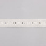 Beige Batist Streifen 2.5cm - Ribes y Casals