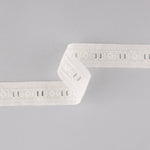 Beige Batist Streifen 2.5cm - Ribes y Casals