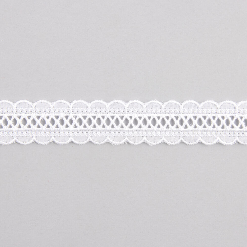 Bestickter Baumwollstreifen 2 cm - Ribes y Casals
