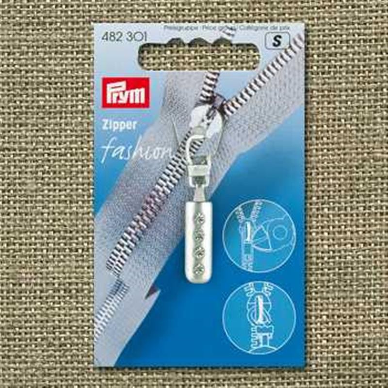 Universal Zipper Pull Silber mit Glitzer - Ribes y Casals