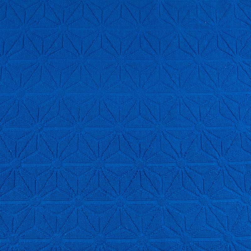 Blaues geometrisches Handtuch - Ribes y Casals