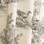 Canvas Toile De Jouy Weißer Hintergrund - Ribes y Casals