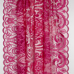 Fuchsia Degradé Stickerei Tüll - Ribes y Casals