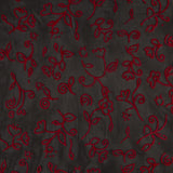 Rote Blumen Elastischer Tüll - Ribes y Casals