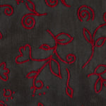 Rote Blumen Elastischer Tüll - Ribes y Casals