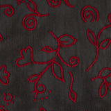 Rote Blumen Elastischer Tüll - Ribes y Casals