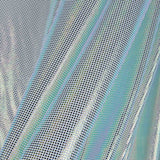 Holografie Elastischer Tüll Weiß - Ribes y Casals