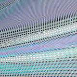 Holografie Elastischer Tüll Weiß - Ribes y Casals