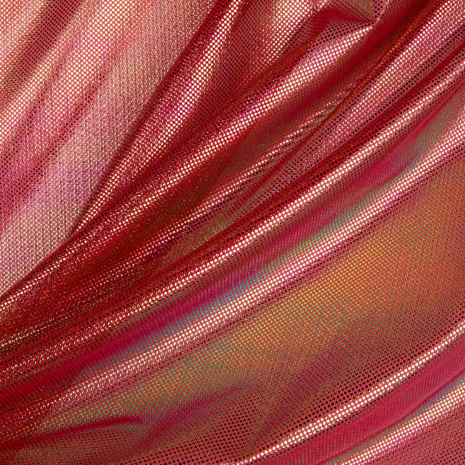 Elastischer Tüll Hologramm Koralle - Ribes y Casals