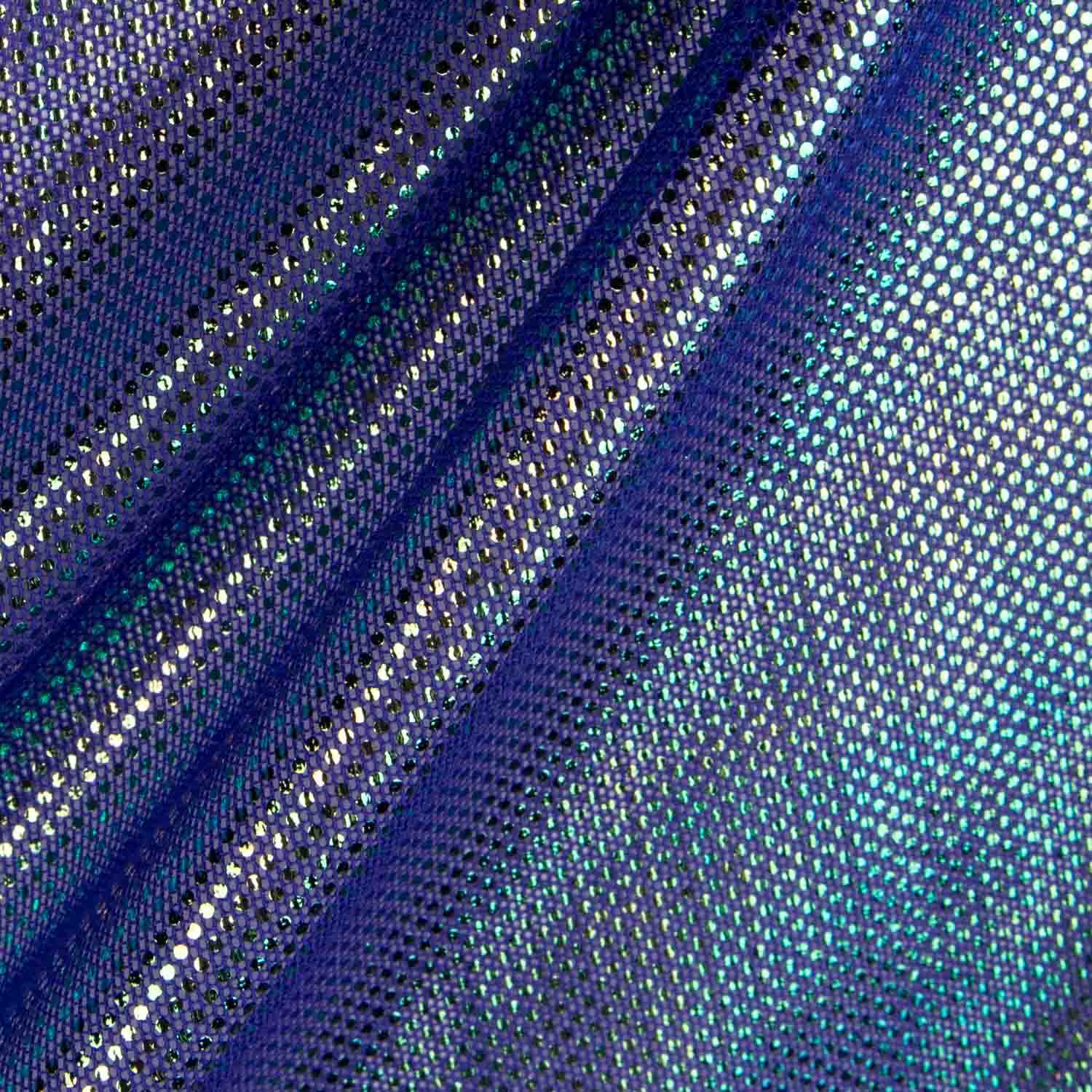 Fliederfarbener holografischer elastischer Tüll - Ribes y Casals