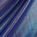 Fliederfarbener holografischer elastischer Tüll - Ribes y Casals