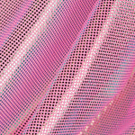 Holografie Elastischer Tüll Barbie Rosa - Ribes y Casals
