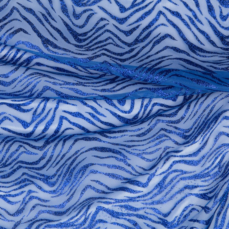 Wildblauer elastischer Tüll - Ribes y Casals