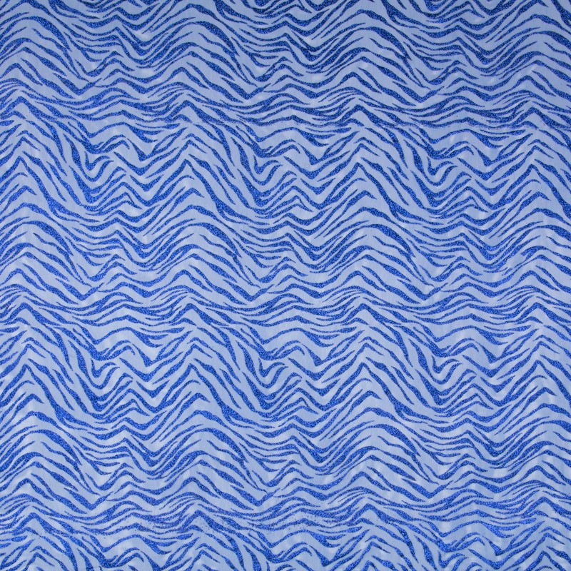 Wildblauer elastischer Tüll - Ribes y Casals