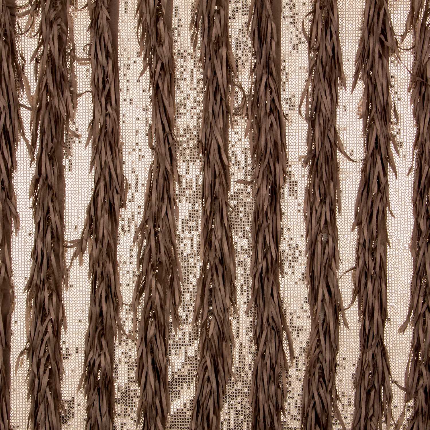 Tüll Pailletten Kamel Fransen - Ribes y Casals