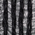 Tüll Pailletten Fransen Schwarz - Ribes y Casals