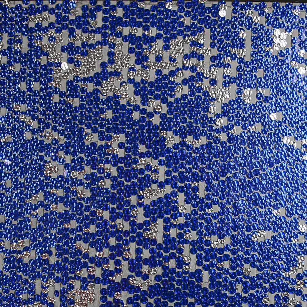 Tüll Pailletten Blau Medaille - Ribes y Casals