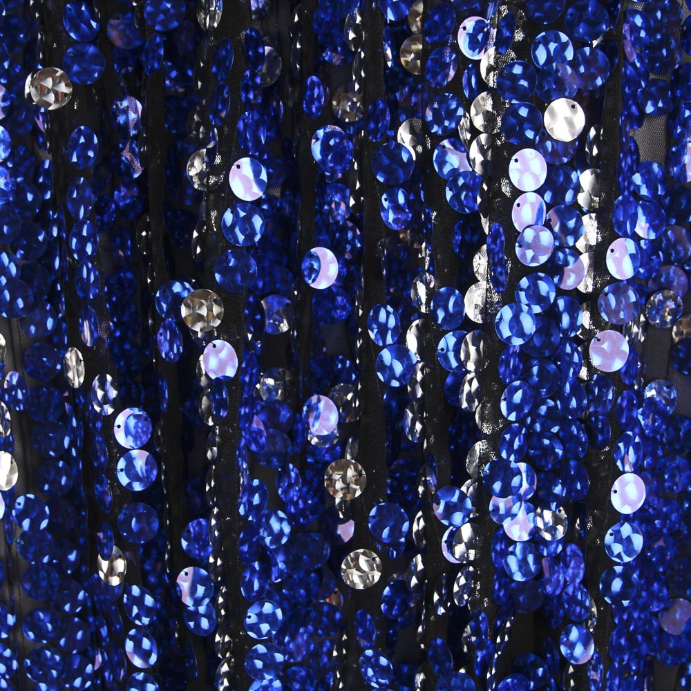 Tüll Pailletten Blau Medaille - Ribes y Casals