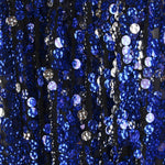 Tüll Pailletten Blau Medaille - Ribes y Casals
