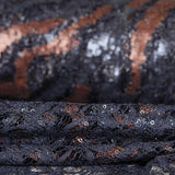 Tüll Pailletten Schleifen Marine - Ribes y Casals