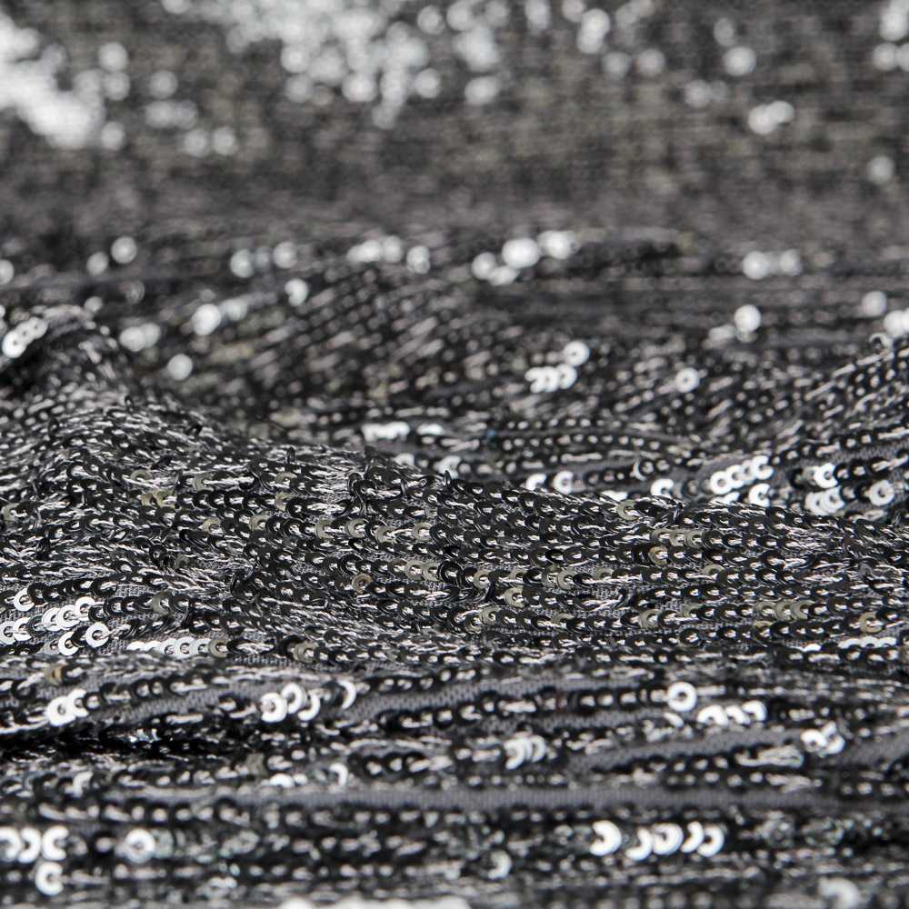 Tüll Pailletten Mode Aschgrau - Ribes y Casals