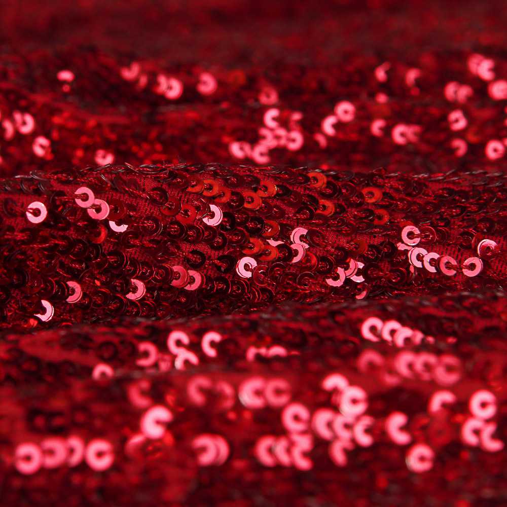 Tüll Pailletten Rot Mode - Ribes y Casals