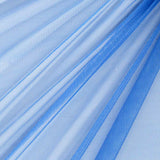 Blauer morbider Tüll, 3 Meter breit - Ribes y Casals