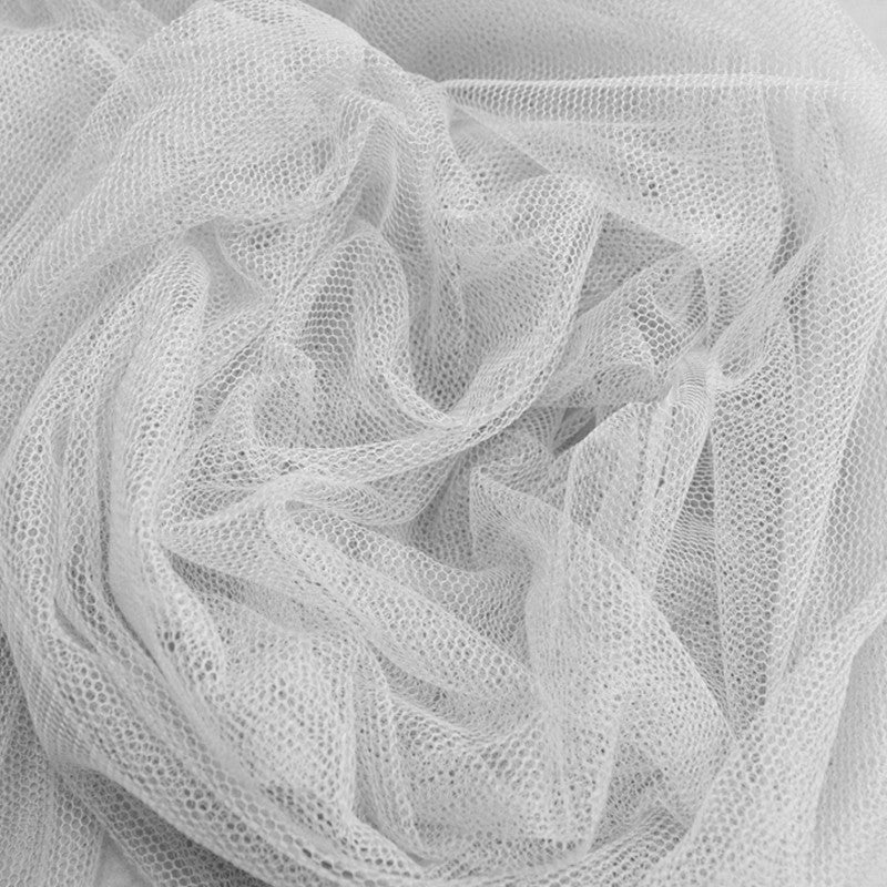Morbid Plain White Natural Tüll 3 Meter breit - Ribes y Casals