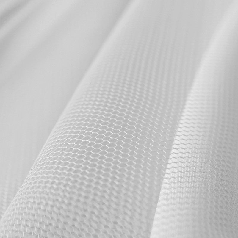 Morbid Plain White Natural Tüll 3 Meter breit - Ribes y Casals