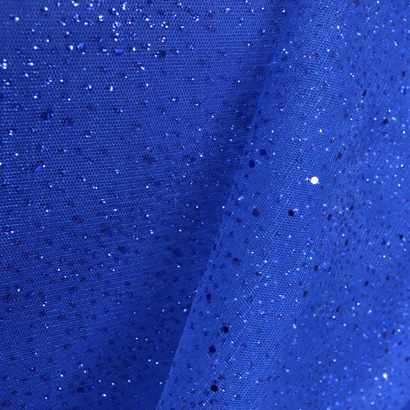 Blau glitzernder gesprenkelter Tüll - Ribes y Casals