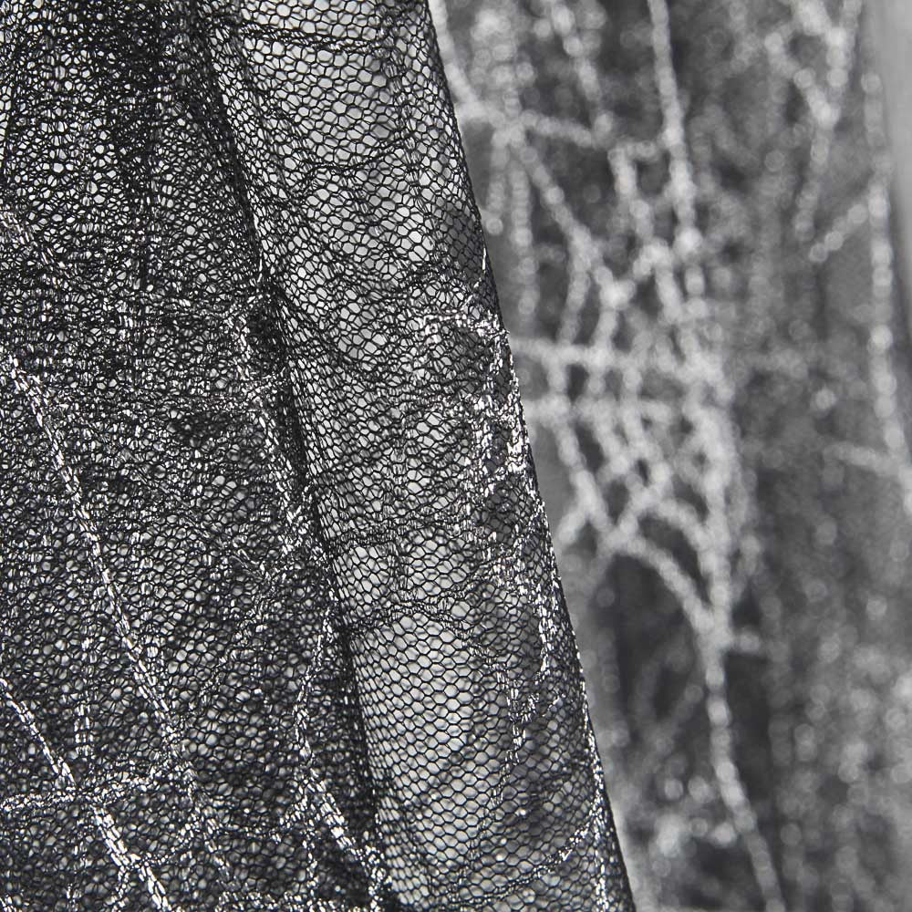 Tüll-Spinnennetz Silber - Ribes y Casals