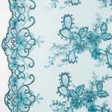 Aqua Stickerei Tüll - Ribes y Casals