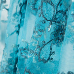 Aqua Stickerei Tüll - Ribes y Casals
