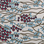 Tüll-Stickerei Ethnik Blau - Ribes y Casals