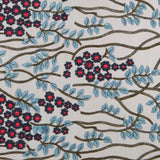 Tüll-Stickerei Ethnik Blau - Ribes y Casals