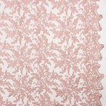 Nude Pink Blumenstickerei Tüll - Ribes y Casals