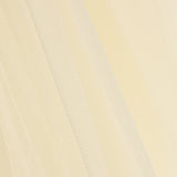 Hellbeige Seidenhand-Brauttüll - Ribes y Casals