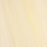Hellbeige Seidenhand-Brauttüll - Ribes y Casals