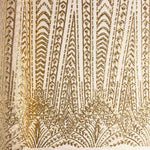 Tüll Pailletten Lycra Cher Gold - Ribes y Casals