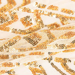 Tüll Pailletten Lycra Cher Gold - Ribes y Casals