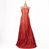 Tüll Pailletten Lycra Cher Rot - Ribes y Casals
