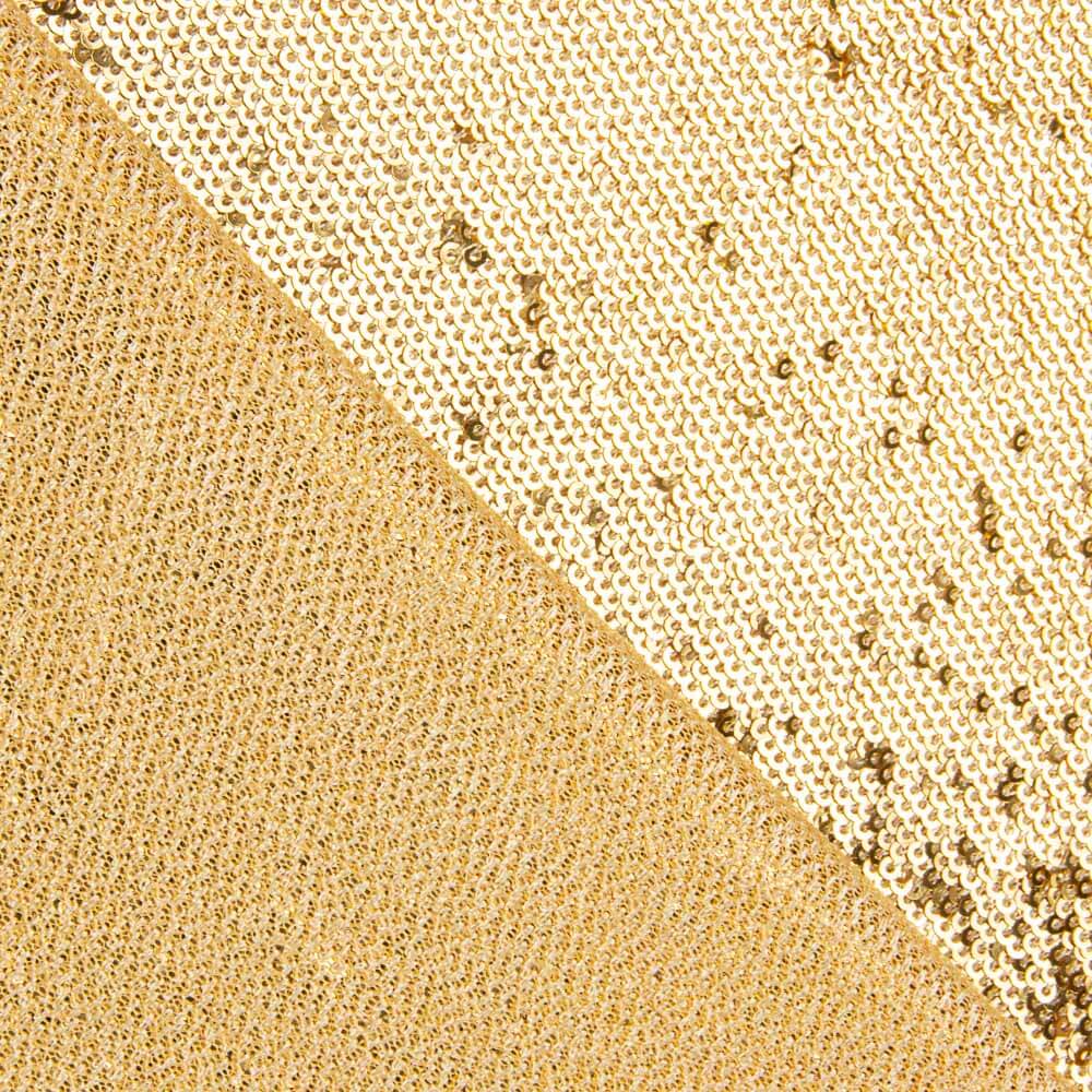 Nackt Gold Glänzend Pailletten Tüll - Ribes y Casals