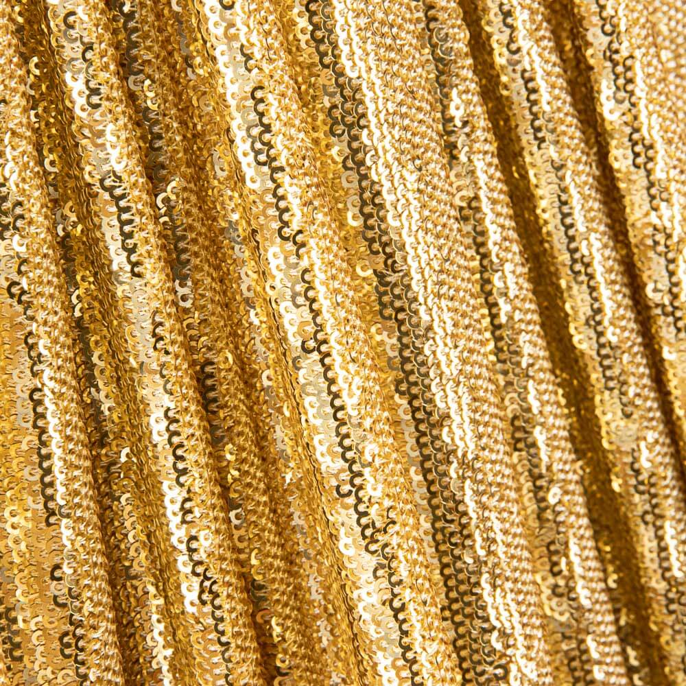Nackt Gold Glänzend Pailletten Tüll - Ribes y Casals