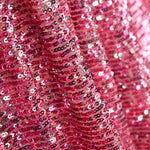 Tüll Pailletten Elastisch Leopard Rosa - Ribes y Casals
