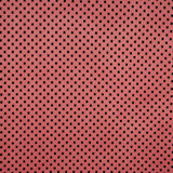 Rot beflockter Lycra-Tüll - Ribes y Casals