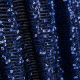 Tüll-Lycra-Pailletten Mitternachtsblau - Ribes y Casals