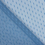 Tüll Plumeti Blau Denim - Ribes y Casals