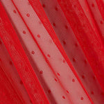 Tüll Plumeti Rot - Ribes y Casals