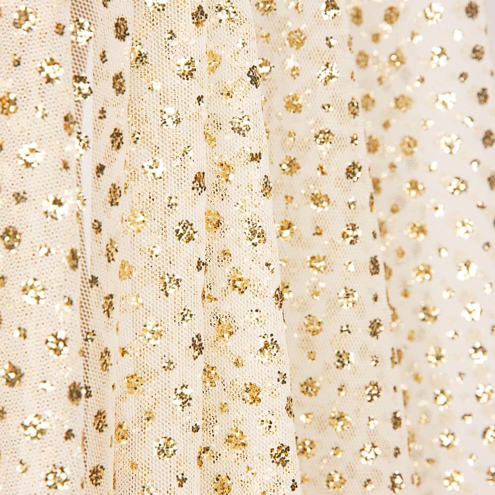 Goldener Strass-Tüll - Ribes y Casals