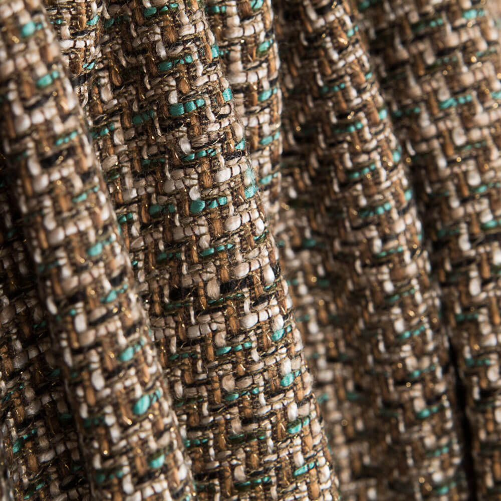 Tweed Lurex Türkis - Ribes y Casals